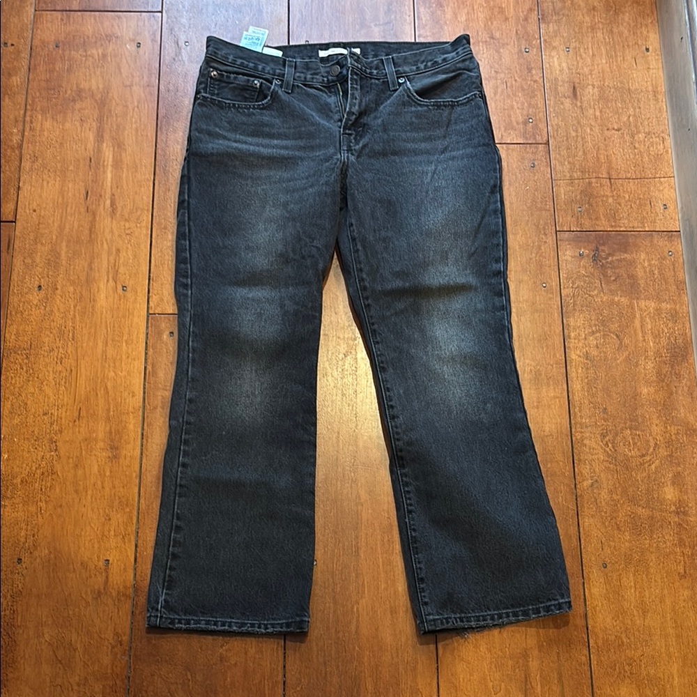 Levi’s Middy Ankle Bootcut NWOT Black